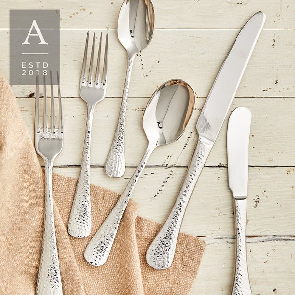 NICO HAMMERED FLATWARE COLLECTION