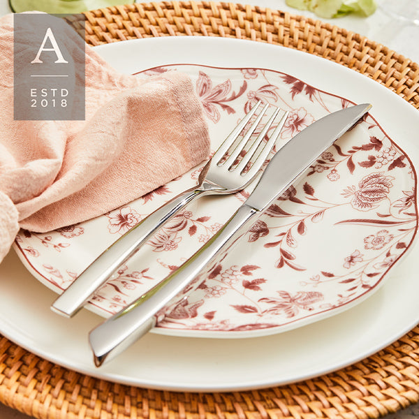 ELEANOR ROSE CHARGER PLATE